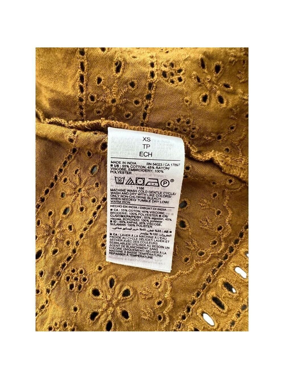Old Navy boho Dress size XS - Picture 6 of 7